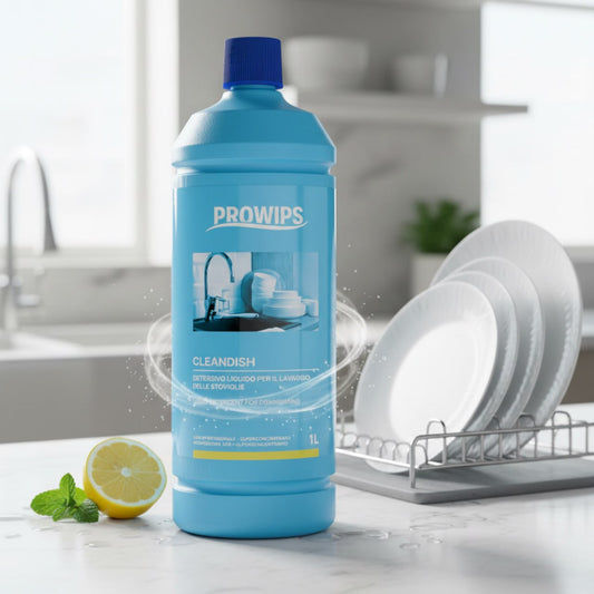 PROWIPS Cleandish - Spülmittel Multitalent - hochkonzentriert und effektiv - HCCAP