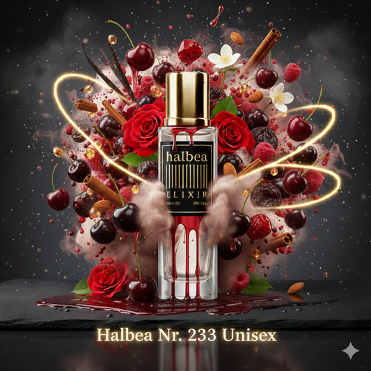 Crimson Vice - Halbea 233 - Luxus Unisex Elixir Duft mit Cherry Mandel Likör - langanhaltend intensiv