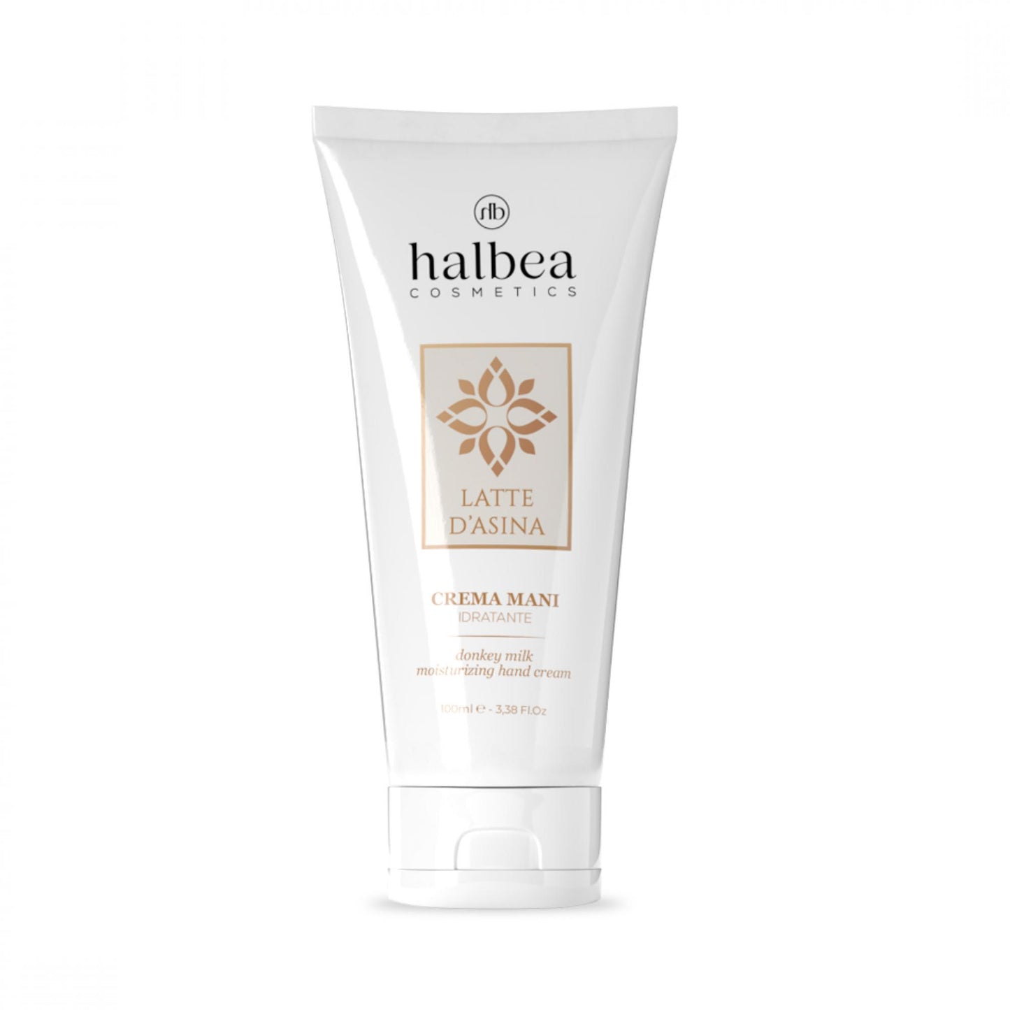 Halbea - Reichhaltige Feuchtigkeitsspendende Handcreme für samtweiche Hände mit Eselsmilch Vitaminen und Retinol - 100ml
