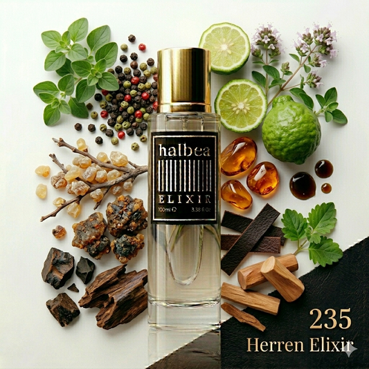 Black Oud - Halbea 235 - Luxus  Herren Elixir - Würzig-Harzig & Orientalisch