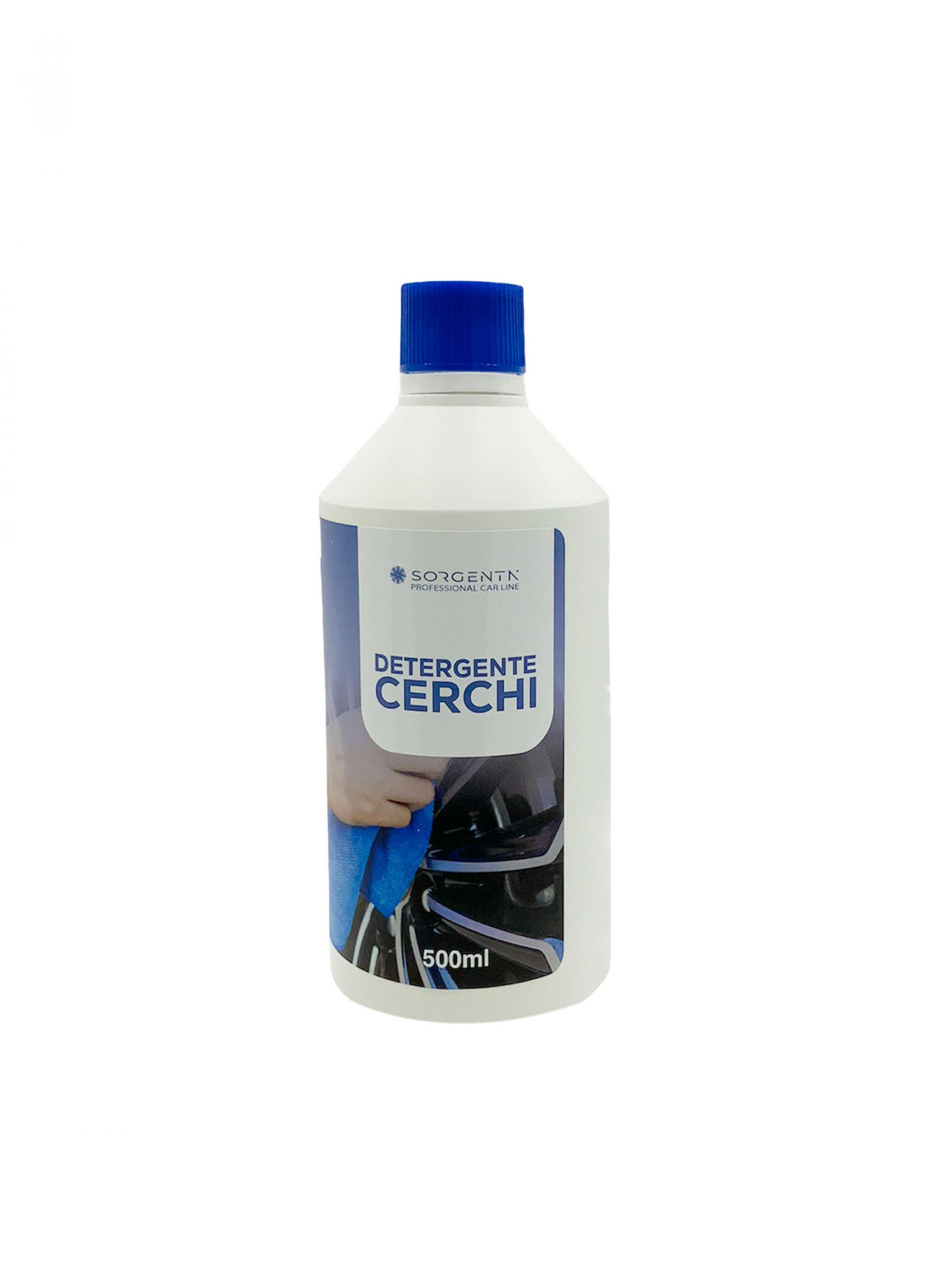 Sorgenta Professional Car Line - Cerchi Felgenreiniger – 500 ml effektiver Reiniger für Felgen & Radkappen