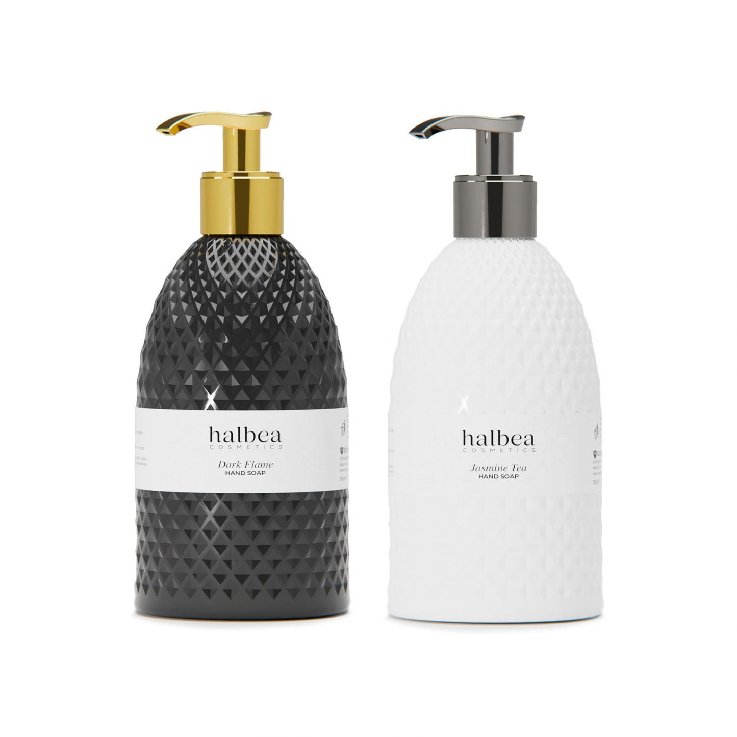 Limited Edition - Halbea Handseifen - Jasmine Tea und Dark Flame - Luxus für dein Badezimmer