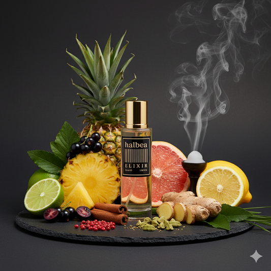 Crown Heritage - Halbea 261 - Unisex Elixir Duft mit Grapefruit Ananas Kardamom Ingwer