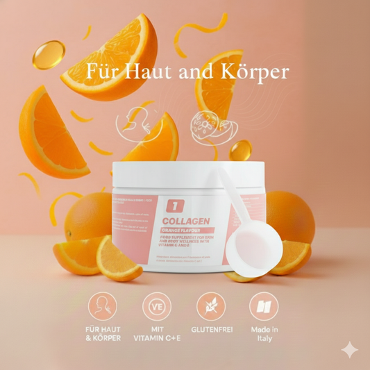 COLLAGEN - Vitalität & Hautschutz 🍊 Orange BEAUTY Geheimwaffe gegen Hautalterung