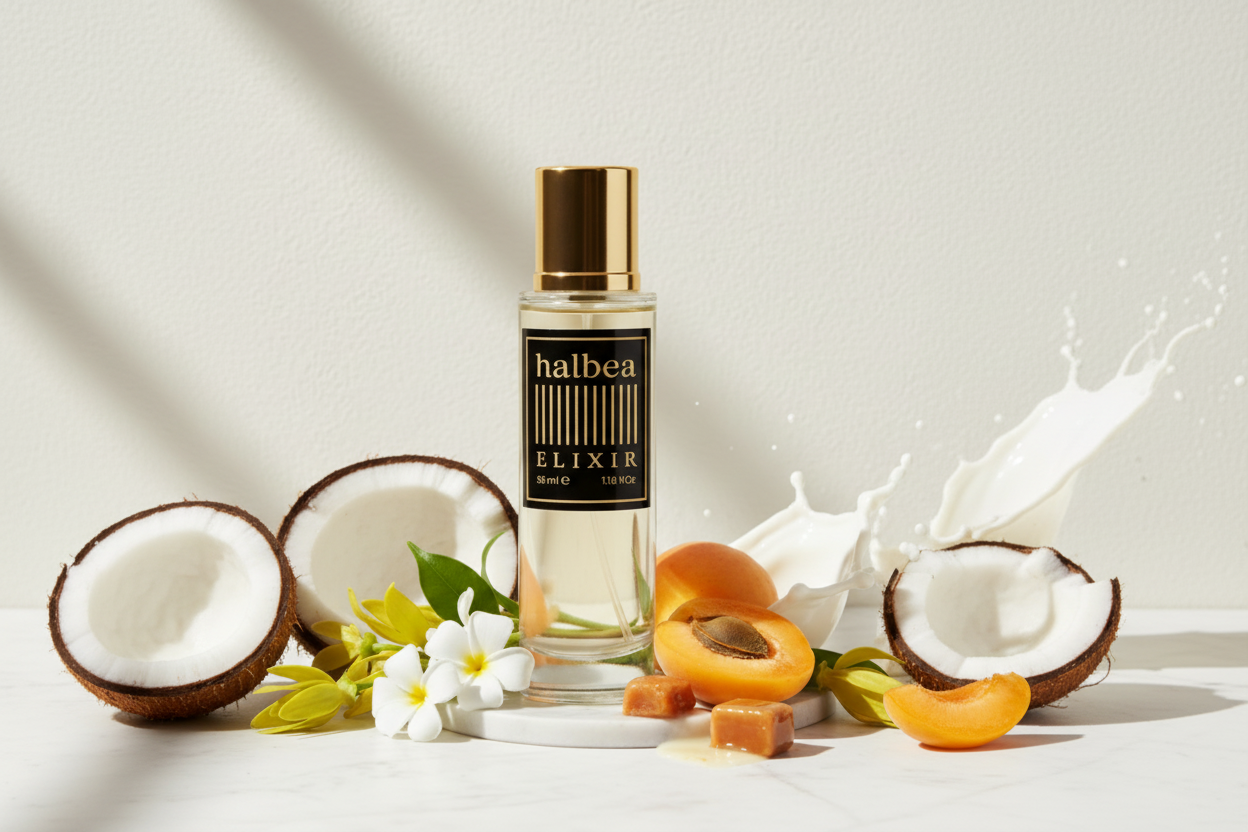 Coconut Kiss - Halbea 253 - Luxus Unisex Elixir Duft - paradiesischer Sommerduft