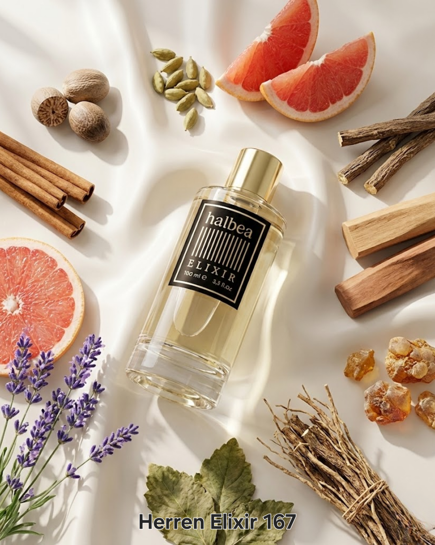 Halbea 167 - Herren Luxus Elixir - Maskulin & Intensiv - würzig orientalisch