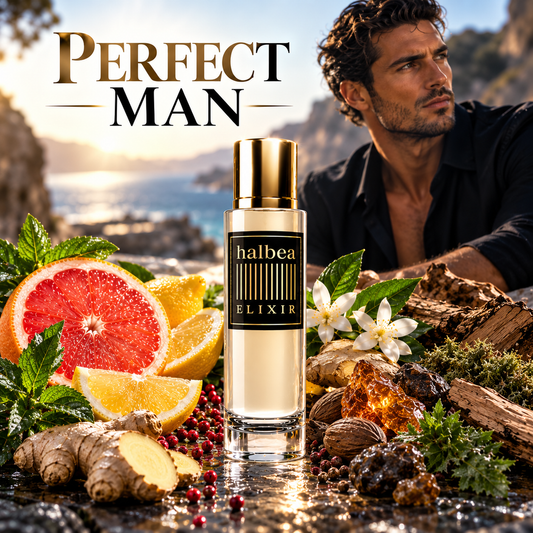 Perfect Man - Halbea 61 - Herren Luxus Elixir - Anziehend + Maskulin  Statement Signature-Duft