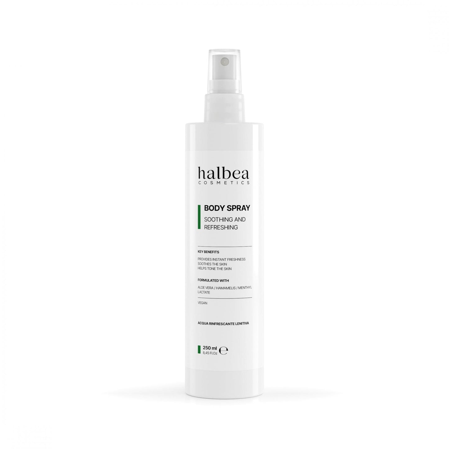 Halbea - Aloe Vera Erfrischendes und beruhigendes Körperwasser - 250ml