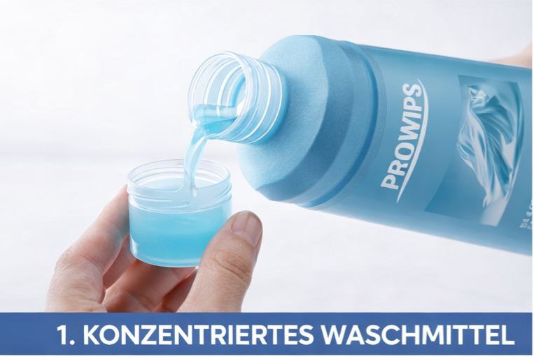 PROWIPS Silkcare – Hochkonzentrierter Flüssigreiniger Waschmittel für empfindliche Textilien - 1L