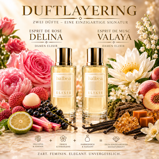 Duftlayering Hype - Virale Düfte - by Halbea 272 + 273 - Pure Magie - Esprit de Rose + Esprit de Musc
