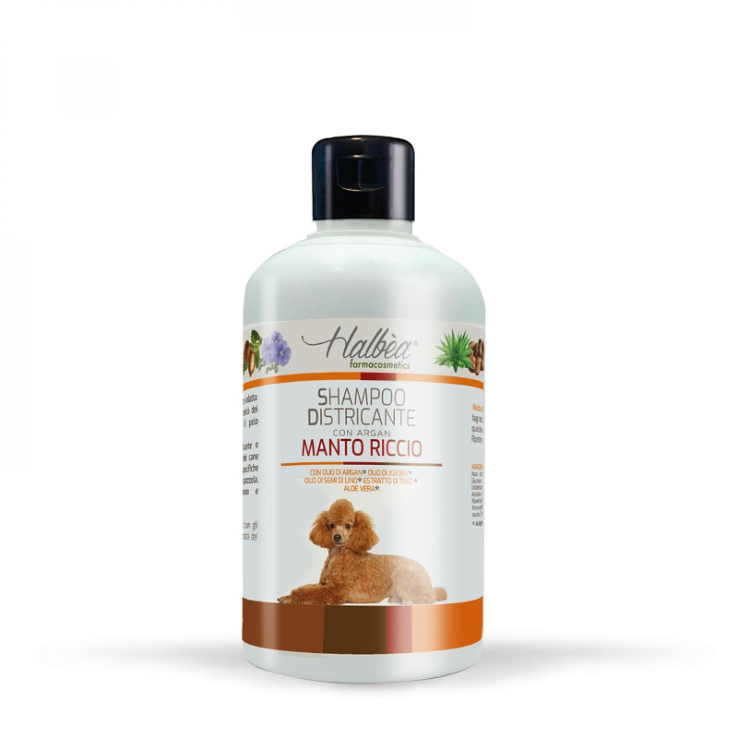 Halbea Premium Hunde-Shampoo mit Argan - Entwirrende Pflege für lockiges Fell