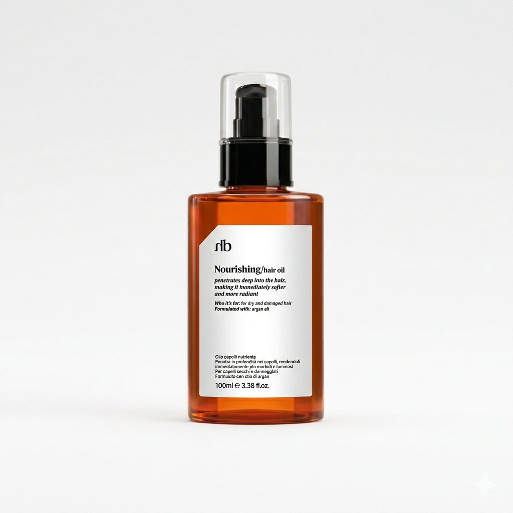 Halbea Argan Olio - Nährendes Haaröl mit Arganöl - Gamechanger - 100 ml