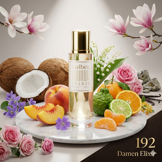 Airy Bloom - Halbea 192- Luxus Damen Elixir  -  Blumig-Fruchtg Cremig