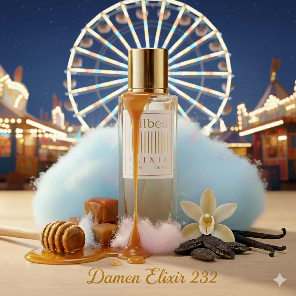 Candy - Zuckerwatte Karamell Vanille 🍭 Elva 232 - Halbea Luxus Damen Elixir Duft
