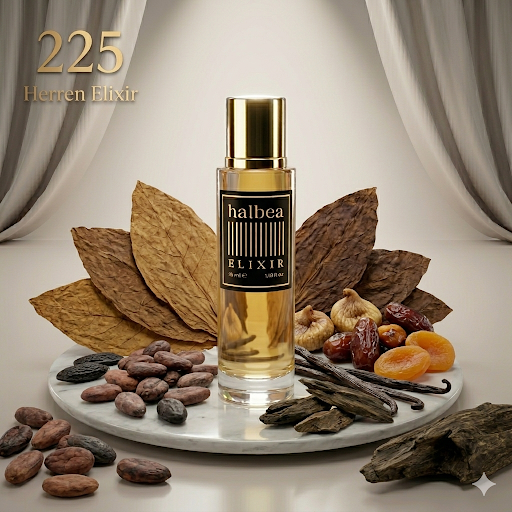 Burning Vice - Halbea 225 - Luxus Herren Elixir mit Vanille Tabak