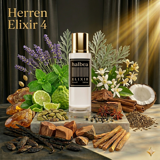 Men Male - Halbea 4 - Luxus Herren Elixir Duft - aromatisch-würzig-orientalisch