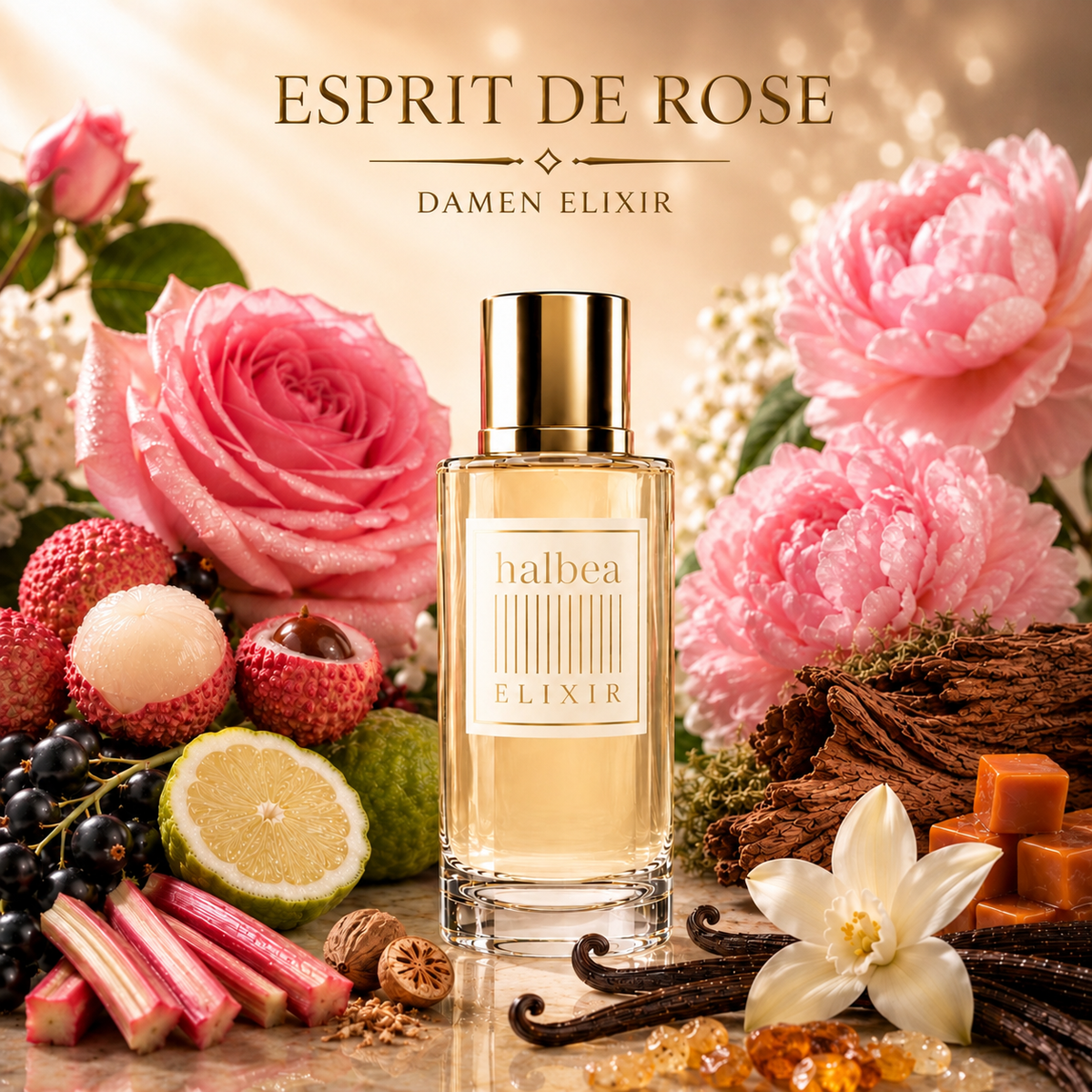 Esprit de Rose - Halbea 273 - Damen Elixir - Layering Duft Hype