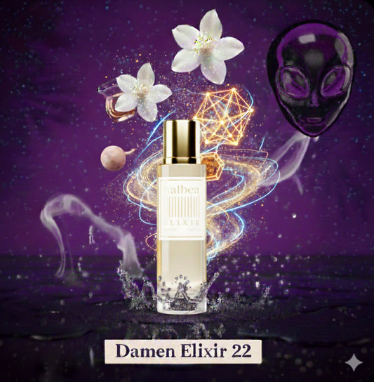 Purple Mystery - Halbea 22 - Luxus Damen Elixir 22 - Sambac-Jasmin  Cashmeran Amber