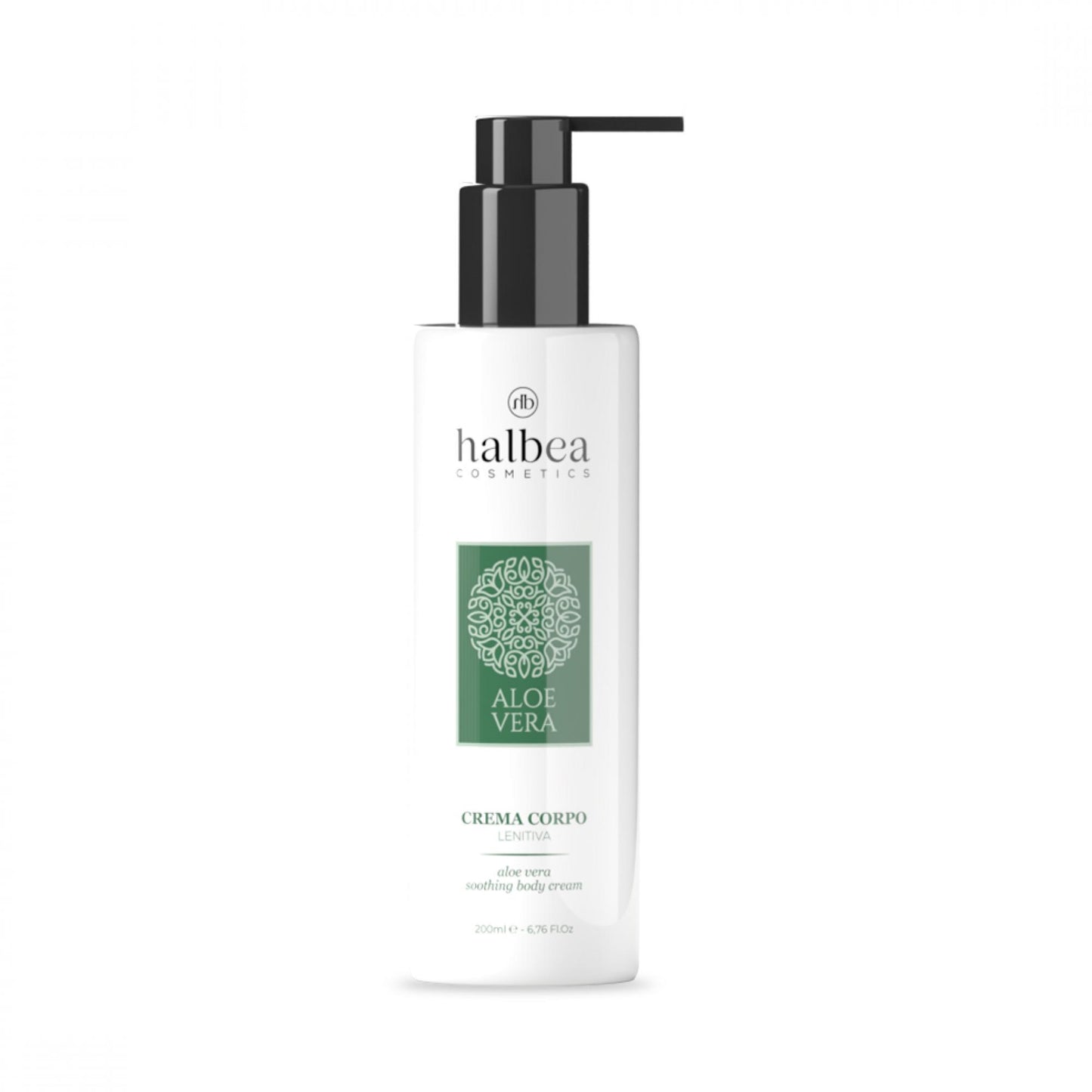 Halbea - Beruhigende Körpercreme mit Aloe Vera - Bodylotion gegen gerötete u. gestresste Haut