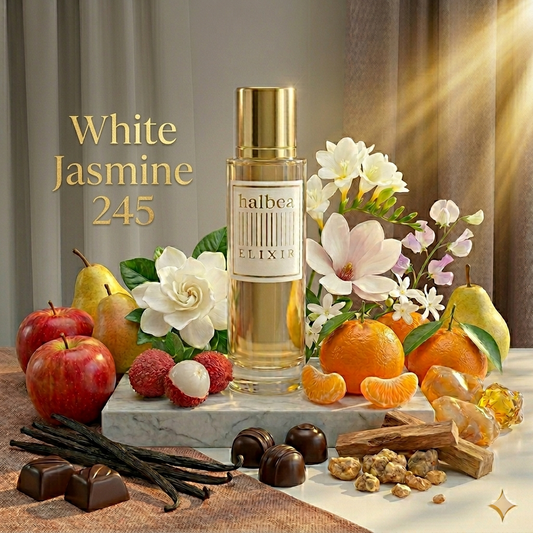 White Jasmine 245 - Halbea Damen Elixir Duft - Floral Fruchtig Gourmand